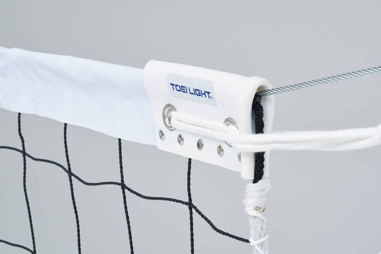 バレーボールネット 440T/60本 黒 検定AA級 B4089