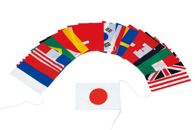 テトロン万国旗20S(連結済) B2503