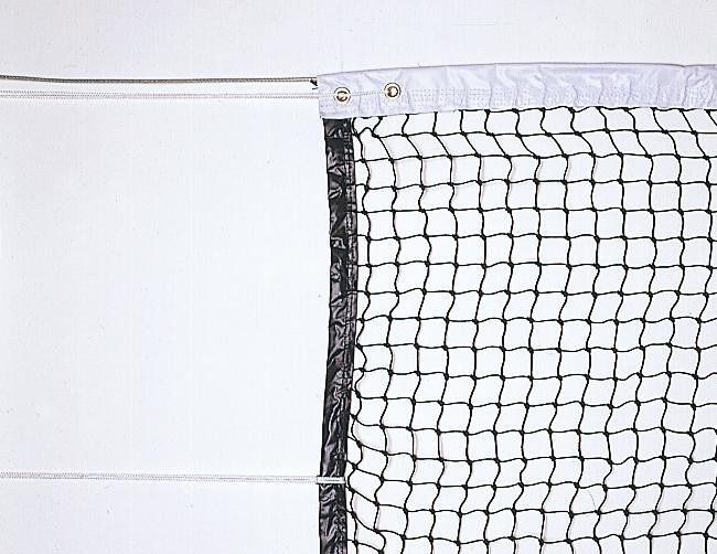 硬式テニスネット スチールワイヤー14.8m 440T/45本 B3895