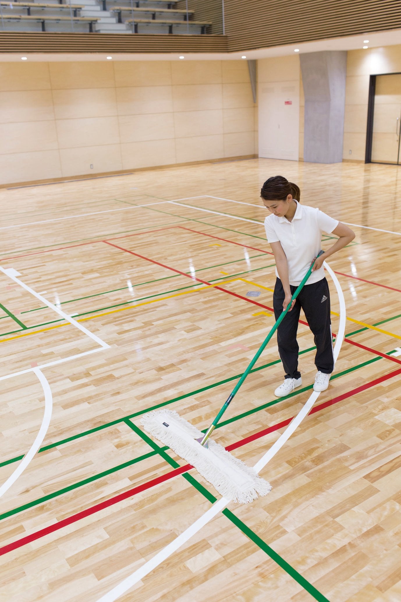 体育館モップ75