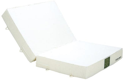 エバーマット ポリエステル帆布 二つ折り すべり止め付 150×200×20cm(F) G2025