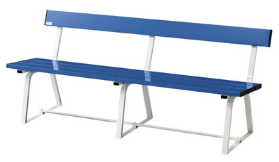 スポーツアルミベンチ WB 背付 S-0867