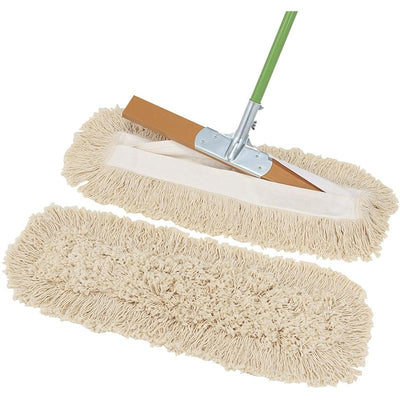 モップスペア 白 幅120cm ヒモ止式 S-3936