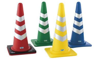 カラーコーン70 反射タイプ 青 S-4137