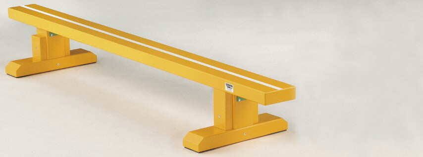 カラー平均台 幅広低型200 黄 S-4169