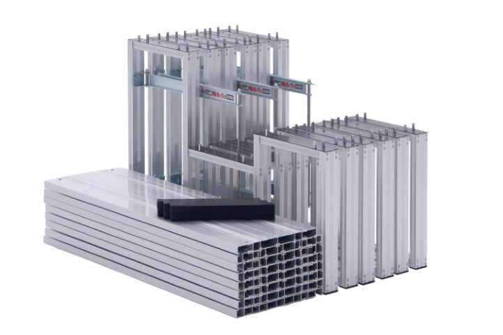 折リタタミ式 アルミ製観覧席 2段5連セット S-7010