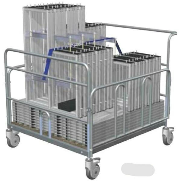 観覧席収納キャリー3段5連用 S-7013