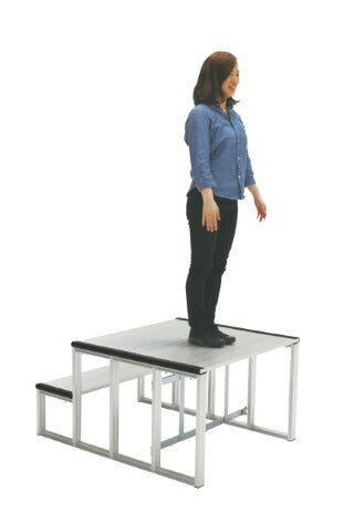 号令台アルミ製(折タタミ式) Lサイズ S-7021