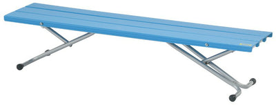 カラーベンチ(高サ調節機能付) 青 S-7215