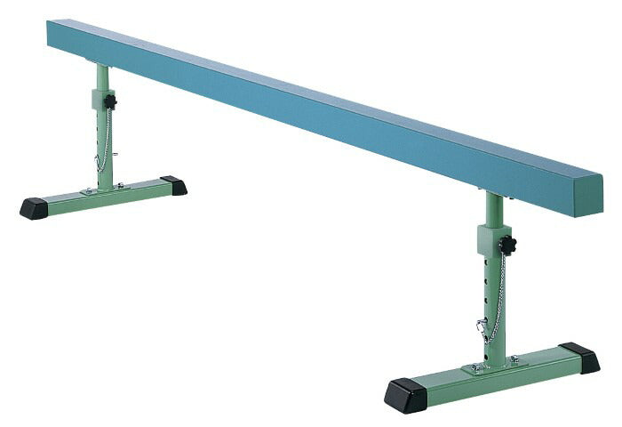 平均台 鉄脚調節式 360×55~80×10cm S-8509