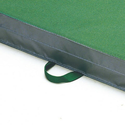 室内外兼用軽量2ツ折カラーマット スベリ止付 90×180×4 (ブルー) S-9210