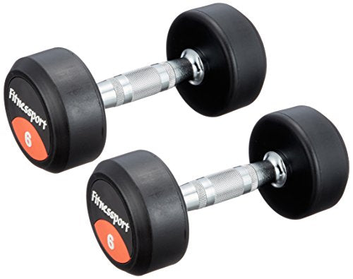 ラバーダンベル 6KG スポーツ トレーニング用品 ETB465