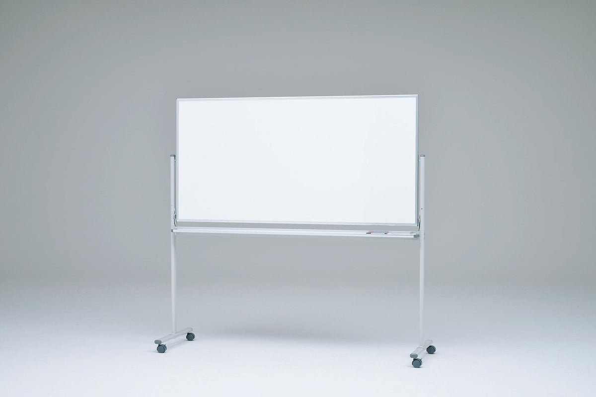 両面ホワイトボード180 グリーン購入法適合品 回転両面式（片面暗線入り） B2026