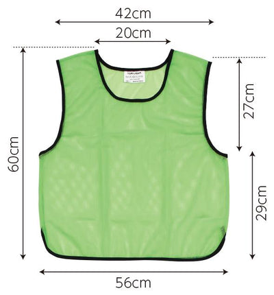 メッシュベスト無地 B3467