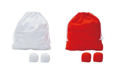 ミニ紅白玉(100個1組) B3796