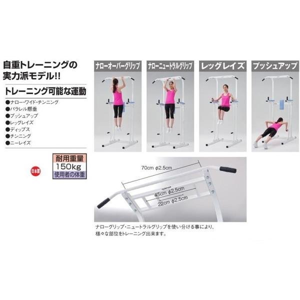 ニーレイズ・チンニング＆ディップスタンド