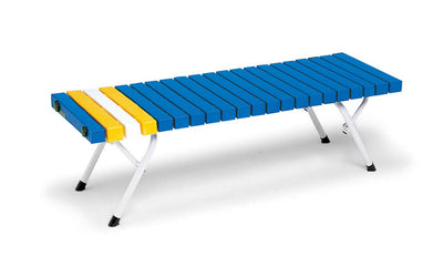 折りたたみ ホームベンチ１５００(ブルー)