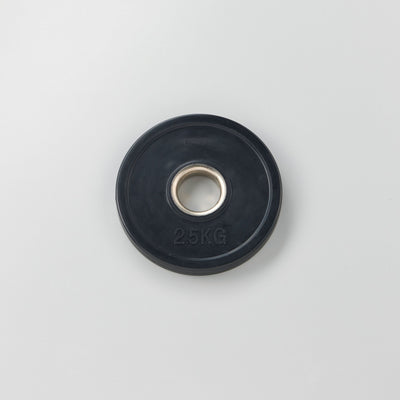 ラバーバーベルプレート ２.５kg(穴Ф５１mm)