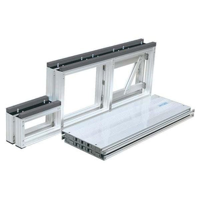 アルミ折りたたみ式 朝礼台(Ｗ９５×Ｈ４０)