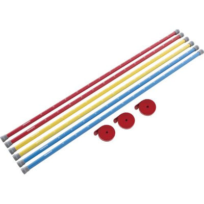 ゴム高跳びセット 陸上 練習用 イベント 備品 器具 高跳ビ スポーツ 日本製