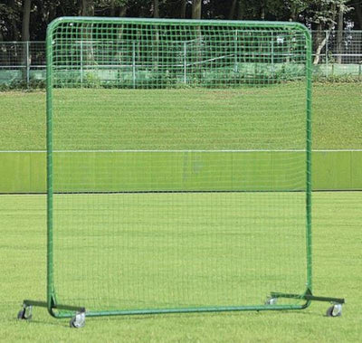 防球 ネット STW 2X2C 幅200×奥行90×高さ205cm 緑 グリーン スチール 日本製 EKC163