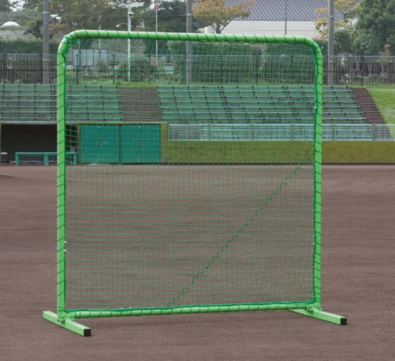 防球 ネット DX 2X2 幅200×奥行100×高さ205cm 緑 グリーン スチール 日本製 EKC167