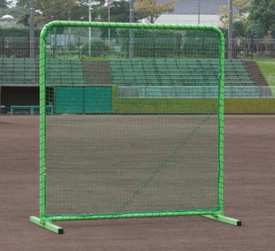 防球 ネット DX 2X2 幅200×奥行100×高さ205cm 緑 グリーン スチール 日本製 EKC167