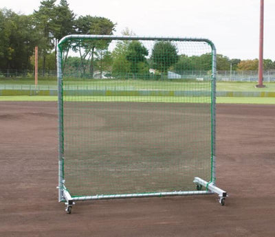 防球 ネット DX 3X2C 幅300×奥行100×高さ205cm 緑 グリーン スチール 日本製 EKC168