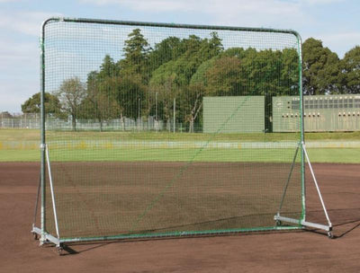 防球 ネット DX 4X3C 幅400×奥行150×高さ305cm 緑 グリーン スチール 日本製 EKC173
