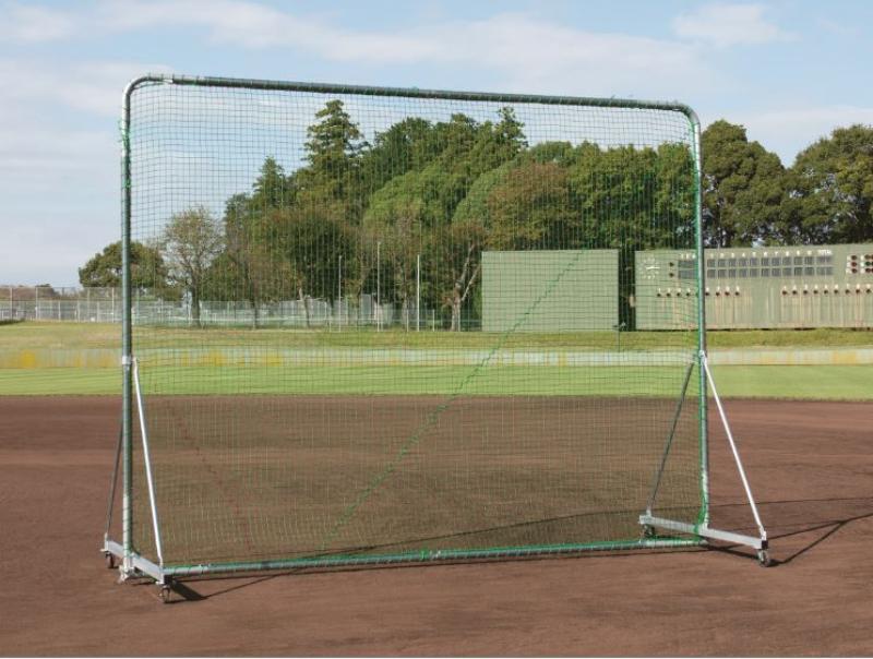 防球 ネット DX 3×2.5CS 幅300×奥行150×高さ255cm 緑 グリーン スチール 日本製 EKC202
