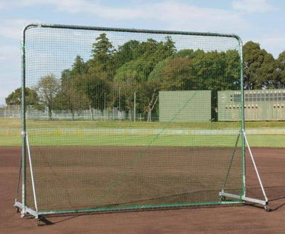 防球 ネット DX 3×3CS 幅300×奥行150×高さ305cm 緑 グリーン スチール 日本製 EKC203