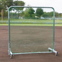 防球 ネット DX 2×2CS 幅200×奥行100×高さ205cm 緑 グリーン スチール 日本製 EKC206