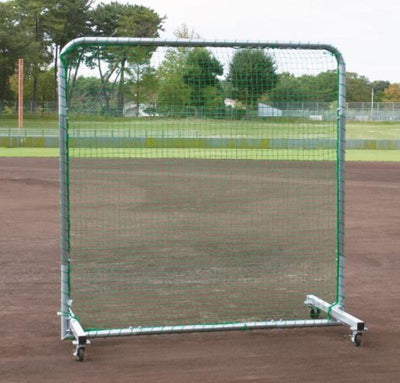 防球 ネット DX 2×2CS 幅200×奥行100×高さ205cm 緑 グリーン スチール 日本製 EKC206