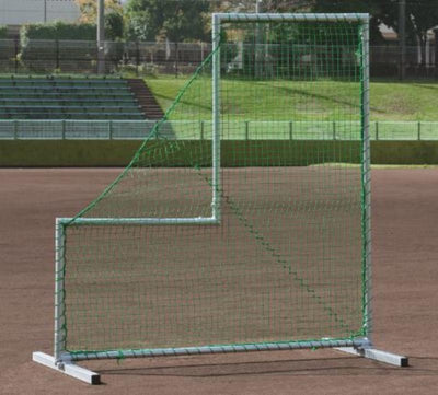 ピッチャー ネット DXS 幅200×奥行100×高さ205cm 緑 グリーン スチール 日本製 EKC211