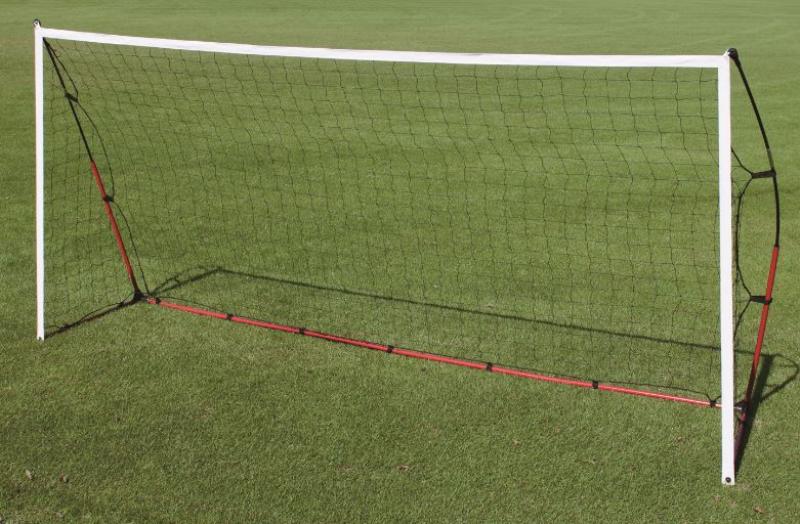 ミニ サッカー ゴール 折りたたみ式 幅360×奥行83×高さ180cm 収納袋付 EKD822