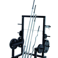 シャフト ラック BK 長さ77.5×幅132.5×高さ149cm 黒 ブラック 収納 ダイエット 筋トレ ETB607