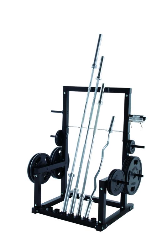 シャフト ラック BK 長さ77.5×幅132.5×高さ149cm 黒 ブラック 収納 ダイエット 筋トレ ETB607