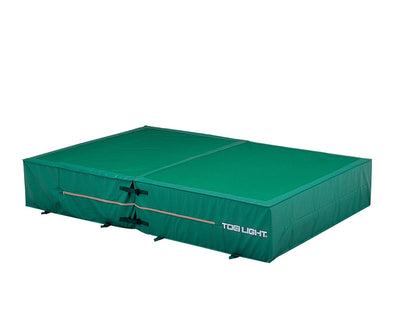 屋内外兼用エバーマット 二つ折り 上部メッシュ 撥水ポリエステル帆布 200×400×50cm(F) G1561