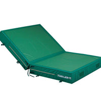 屋内外兼用エバーマット 二つ折り 上部メッシュ 撥水ポリエステル帆布 200×400×30cm(F) G1558