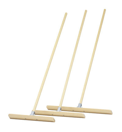 ヒノキレーキ両面AL60 柄長さ:170cm、板高さ:10cm G1971