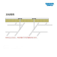 支柱間用バドミントンネット m売リ S-0444