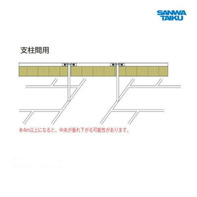支柱間用バドミントンネット m売リ S-0444