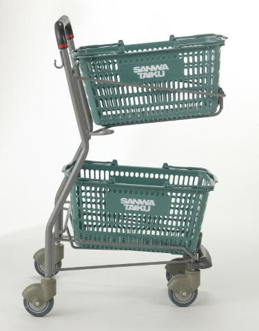 ボールバスケットカート 2段式 カゴ別売リ S-0620