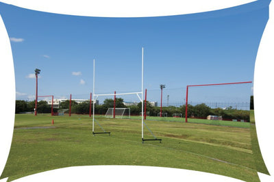 練習用ラグビーゴール アルミ 移動式 S-0915