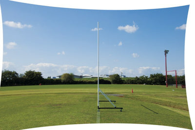 練習用ラグビーゴール アルミ 移動式 S-0915