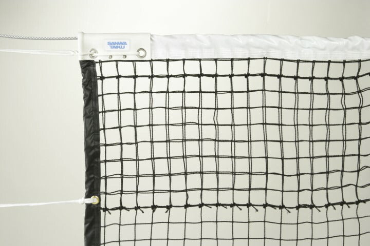 硬式用テニスネット 上段W 440T/44 スチールワイヤー S-2332