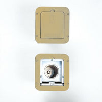 体育館低鉄棒用床金具 S-3037