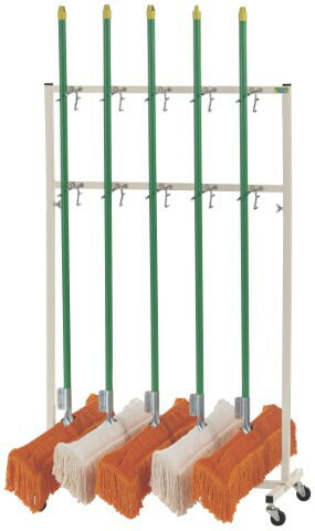 モップハンガー 10本掛 S-3927