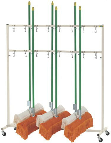 モップハンガー 16本掛 S-3928