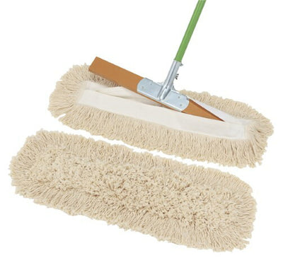 モップスペア 白 幅 60cm マジックテープ止式 S-3930